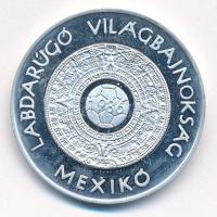 Bognár György (1944-) 1986. "Labdarúgó Világbajnokság Mexikó" Al emlékérem (32mm) T:PP