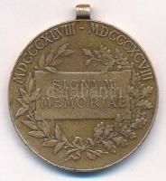1898. "Jubileumi Emlékérem a Fegyveres Erő Számára / Signum memoriae (AVSTR)" bronz kitünt...