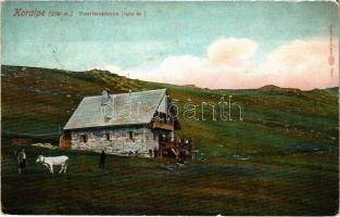 1911 Wolfsberg (Kärnten), Koralpe, Touristenhaus / tourist house (EK)