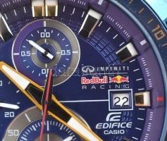 Casio, Edifice (Infiniti/Red Bull Racing) Limitált szériás, kiadású, quartz karóra, eredeti dobozába...
