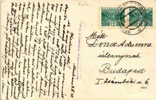 1933 Neuhaus im Wienerwald, Kurhotel Stefanie / spa, hotel, shop. H. Lichtenstern (Weissenbach an de...