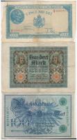 Vegyes: Ausztria 1920. 20h szükségpénz + 1922. 2K + 20K + Lengyelország 1948. 50Zl + Német Birodalom...