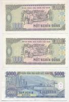 Vietnam 1987-1991. 200D-5000D (7db, 4xklf) T:I--III
Vietnam 1987-1991. 200 Dong - 5000 Dong (7pcs, ...