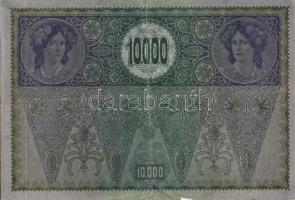 Ausztria/Osztrák-Magyar Bank 1918. 10.000K piros, vízszintes "Deutschösterreich" fny-sal, ...