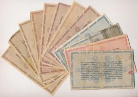 1946. 10.000AP-10.000.000AP (12db) T:III-IV