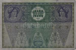 Ausztria/Osztrák-Magyar Bank 1918. 10.000K piros, vízszintes "Deutschösterreich" fny-sal, ...