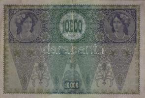 Ausztria/Osztrák-Magyar Bank 1918. 10.000K piros, vízszintes "Deutschösterreich" fny-sal, ...