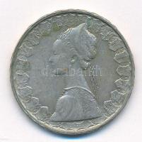 Olaszország 1965R 500L Ag "Kolumbusz hajói" T:2,2- patina Italy 1965R 500 Lire Ag "Co...