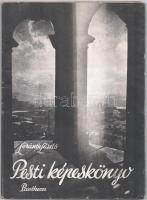 Loránth László: Pesti képeskönyv. Bp., 1937, Pantheon. Gazdag fekete-fehér képanyaggal, a képek alatt versekkel. Átkötött papírkötésben, illusztrált papírborítékban.