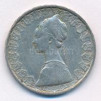 Olaszország 1960R 500L Ag "Kolumbusz hajói" T:2- patina Italy 1960R 500 Lire Ag "Colu...