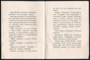 1916 Ismertető a koronázási domb földjéről. Koronázási emléktárgyhoz tartozó kísérő füzet . A magyar...