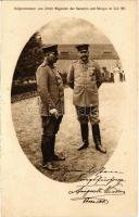 1915 Wilhelm II, Hindenburg (EK)