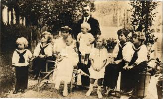 Károly, Zita és a 7 gyerek / Charles I of Austria, Queen Zita and the children