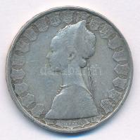 Olaszország 1959R 500L Ag "Kolumbusz hajói" T:2- patina Italy 1959R 500 Lire Ag "Colu...