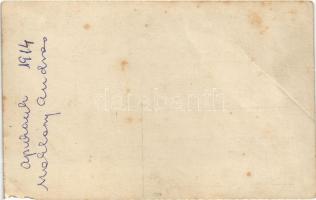 1914 Osztrák-magyar katonák / WWI Austro-Hungarian K.u.K. military, soldiers. photo (EM)