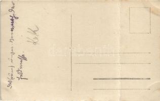 Osztrák-magyar katonák / WWI Austro-Hungarian K.u.K. military, group of soldiers. photo (fa)