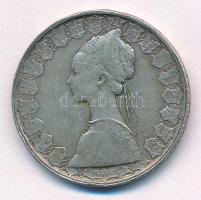 Olaszország 1960R 500L Ag "Kolumbusz hajói" T:2 patina, ph Italy 1960R 500 Lire Ag "Columbus' Ships" C:XF patina, edge error Krause KM#98