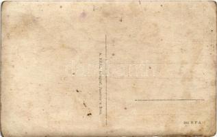 Osztrák-magyar katonák / WWI Austro-Hungarian K.u.K. military, group of soldiers. A. Král (Brno) pho...