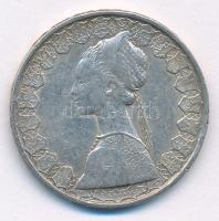 Olaszország 1958R 500L Ag "Kolumbusz hajói" T:2 patina Italy 1958R 500 Lire Ag "Colum...