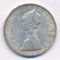 Olaszország 1958R 500L Ag "Kolumbusz hajói" T:2 patina Italy 1958R 500 Lire Ag "Colum...