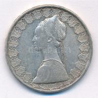 Olaszország 1958R 500L Ag "Kolumbusz hajói" T:2,2- patina Italy 1958R 500 Lire Ag "Co...