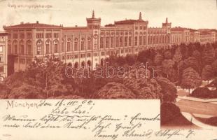 Munich Government´s building litho