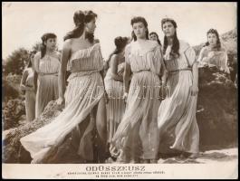 cca 1960 Odüsszeusz c. olasz film egy jelenete, filmfotó, 24x18 cm