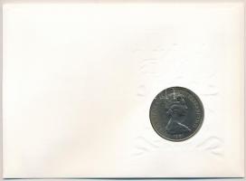 Man-sziget 1981. 1C Cu-Ni "Királyi esküvő - 2. típus" érmés borítékban bélyeggel, bélyegzé...