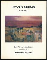 Istvan Farkas. 1887-1944. A Survey. [New York], 1999., Janos Gat Gallery. Kiállítási katalógus. Angol nyelven. A művész munkáinak reprodukcióival illusztrált. Kiadói papírkötés.