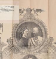 1879 Ferenc József és Erzsébet királyné 25. házassági évfordulója alkalmából készült és a királyi cs...