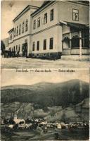 1927 Szomolnok, Schmölnitz, Smolník; Erzsébet szálloda, látkép. Schmotzer Johann kiadása / hotel, general view (EK)