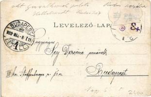 1902 Pozsony, Pressburg, Bratislava; Grassalkovich tér, Frigyes főherceg palota, hirdetőoszlop reklá...