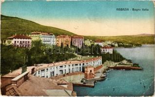 Abbazia, Opatija; Bagno Italia / beach, bath (EB)