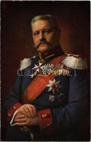 1916 Generalfeldmarschall von Hindenburg. Nach Original-Aufnahme von E. Bieber, Berlin / WWI German military, Field Marshal Hindenburg (EK)