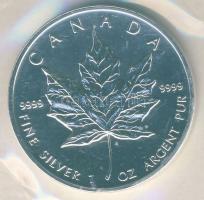 Kanada 1991. 5$ Ag T:P eredeti vákuumcsomagolásban, tanúsítvánnyal