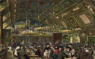 München Royal beer house interior litho (EB)