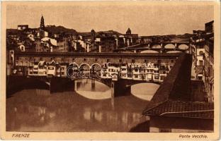 1926 Firenze, Ponte Vecchio / old bridge (EK)
