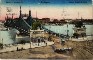 1914 Budapest, Ferenc József híd (EM)