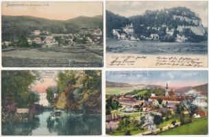 ~55 db régi képeslap, főleg külföldi városképek sok Ausztriával, jobbakkal