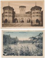 ~55 db régi képeslap, főleg külföldi városképek sok Ausztriával, jobbakkal, közte 1 magyar lap