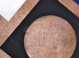 Koppány Attila (1947-): K16. Akril, vászon. Jelezve balra lent, a hátoldalon autográf felirattal. Fa...