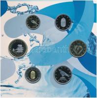 2017. 5-200Ft (6xklf) forgalmi sor szettben + 2017. 50Ft Cu-Ni "17. FINA Világbajnokság" T...