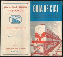 1970 Portugál vasúttáraság hivatalos menetrendkönyv / Portugal Railways official schedule