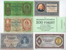 2001-2022. "MÉE Pápai Csoport" 10db klf és éremgyűjtő találkozó alkalmi pénz T:I,I-