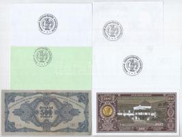 2001-2022. "MÉE Pápai Csoport" 10db klf és éremgyűjtő találkozó alkalmi pénz T:I,I-