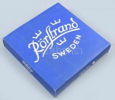 Julen Rörstand Sweden 1979. Kékfestett svéd fali tányér, eredeti dobozban, jelzett, hibátlan. 19,5x1...