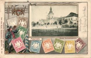 Munich National Museum, philately (Emb, fa)