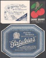 cca 1920-1940 5 db fejléces számla és reklám címke