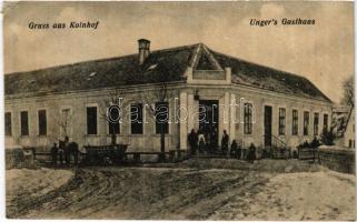 1921 Kópháza, Kohlenhof, Kolnhof (Sopron); Unger vendéglője / Gasthaus (EK)