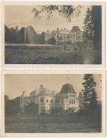1914 Betlér, Betliar (Rozsnyó, Roznava); Gróf Andrássy Géza kastély / castle - 2 db fotó / 2 photos